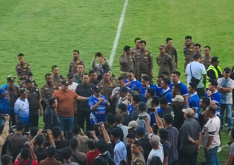 Waktu Normal Final Gubernur Cup 2026 Merangin vs Kota Jambi Berakhir 1-1, Dilanjutkan Adu Penalti
