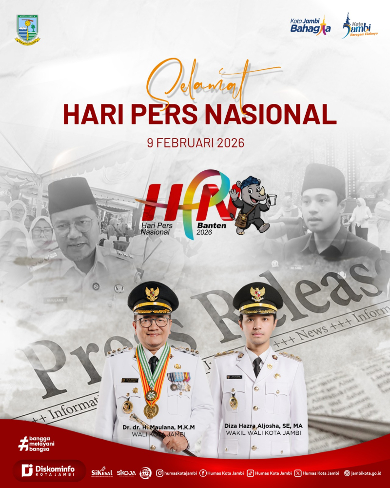 Hari Pers Nasional 2026, Wako Maulana Ajak Media Mencerdaskan Publik dan Lawan Hoaks
