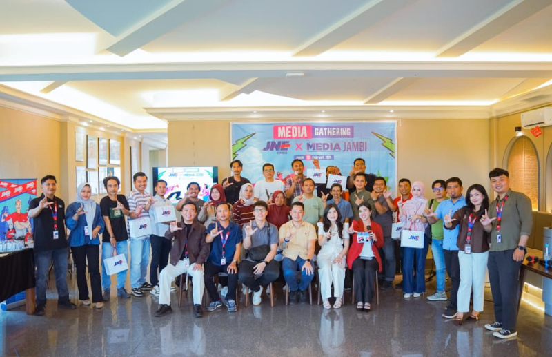 Merajut Kepercayaan dengan Media, JNE Jambi Dorong Pertumbuhan UMKM Lokal