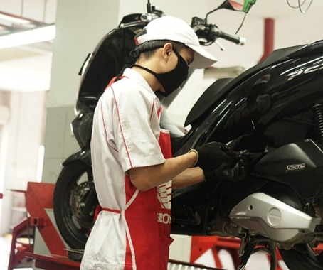 Promo Valentine Deals AHASS Honda Jambi dengan diskon servis 14%