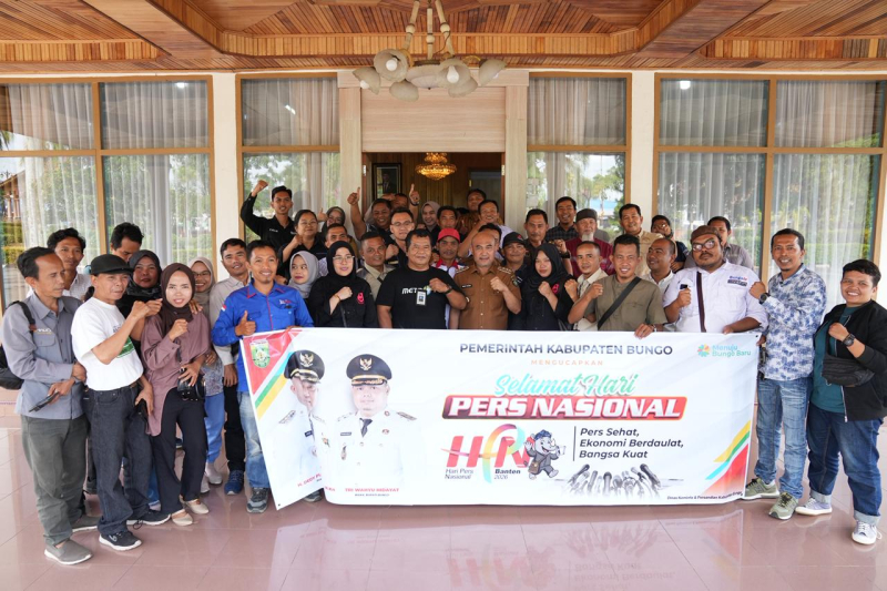 Peringati Hari Pers Nasional 2026, Ini Kata Bupati Bungo Dedy Putra