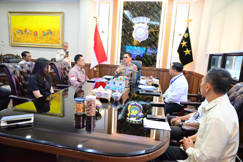 Polda Jambi Terima Reses Komite I DPD RI, Perkuat Sinergi Pemberantasan Narkotika