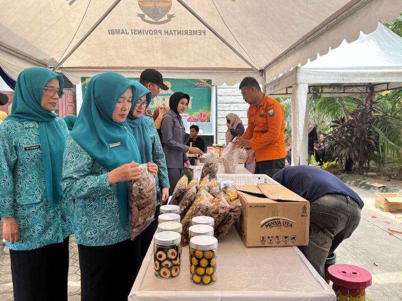 TP PKK Provinsi Jambi Gelar Pasar Sembako Bersubsidi, Potongan Harga 30 Hingga 50 Persen