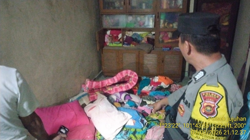 Nenek di Bungo Dirampok Saat Tidur, Perhiasan Senilai Rp 20 Juta Raib