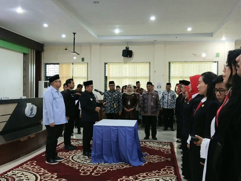 Reshuffle di Pemkot Jambi! Wali Kota Maulana Lantik Kepala Sekolah hingga Kepala Puskesmas