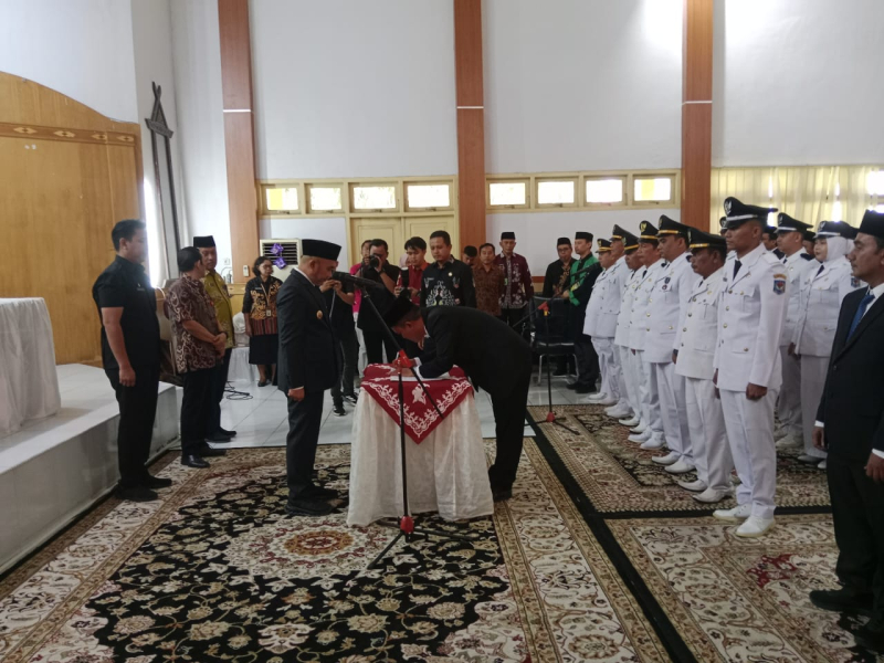 Bupati Bungo Dedy Putra Lantik 59 Pejabat Eselon III dan IV, Ini Daftarnya