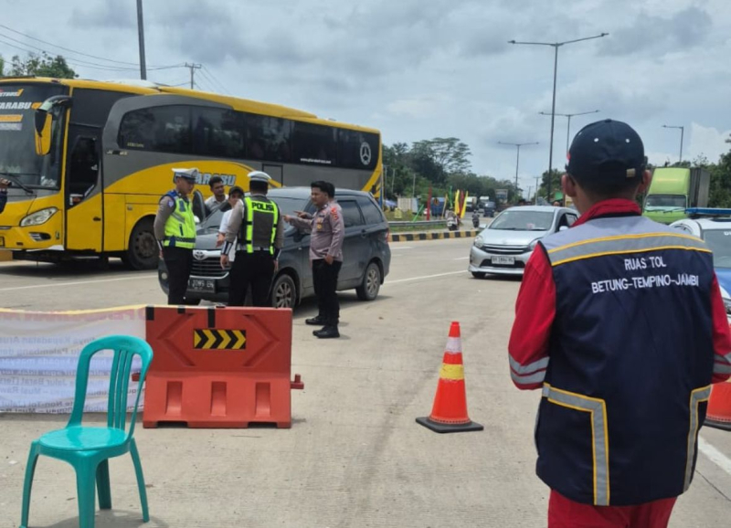 Pemudik Jalur Jambi–Palembang via Bayung Lencir Dialihkan ke Jalur Lintas Tengah, Akses Bayung Lencir–Simpang Ness Tetap Normal