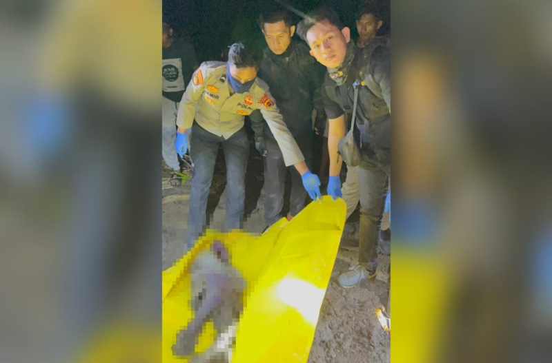 Geger! Kerangka Manusia Ditemukan di Pesisir Pantai Desa Sungai Sayang, Identitas Masih Diselidiki