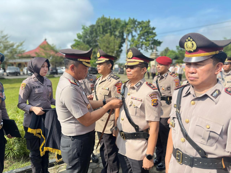 Rotasi Besar di Polres Muaro Jambi, 11 Pejabat Strategis Berganti