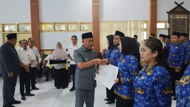 Lantik 132 PNS, Bupati Bungo Tekankan Integritas dan Inovasi Aparatur