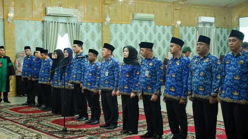 Rombak Kabinet, Wabup Gerry Minta Pejabat Baru Berinovasi