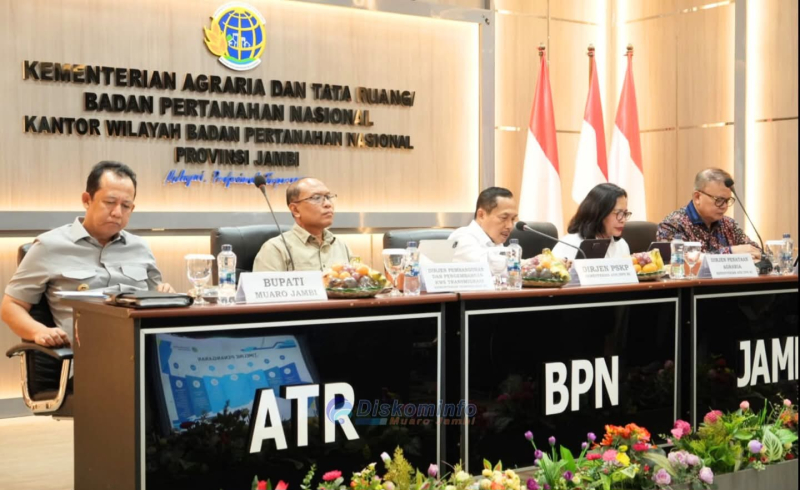 Bupati Muaro Jambi Desak Pembatalan SHM Bermasalah dalam Konflik Lahan Gambut Jaya