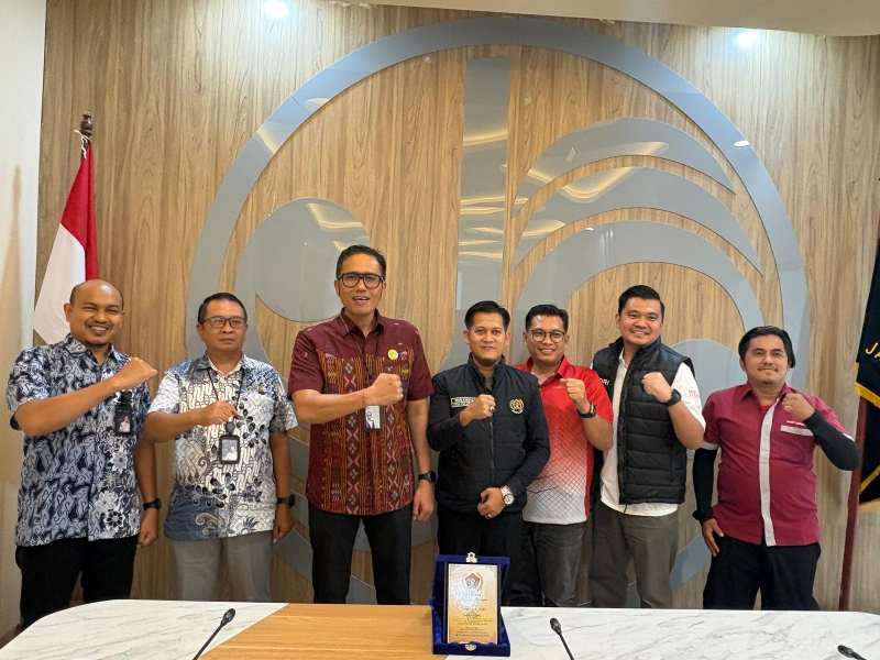 Pengurus PWI Kota Jambi Kolaborasi dan Sinergi bersama Jasa Raharja Jambi