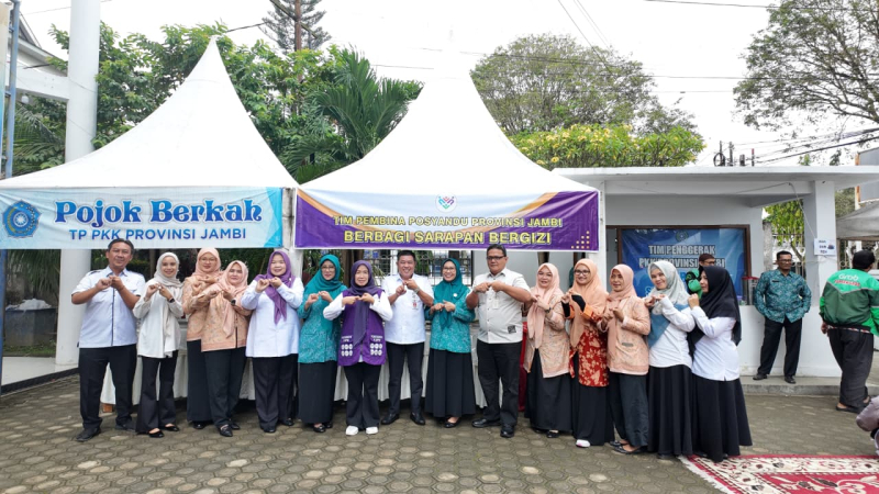 Pojok Berkah TP PKK Provinsi Jambi: Hesti Haris Tegaskan Komitmen Berbagi - Menguatkan Nilai Kepedulian Sosial