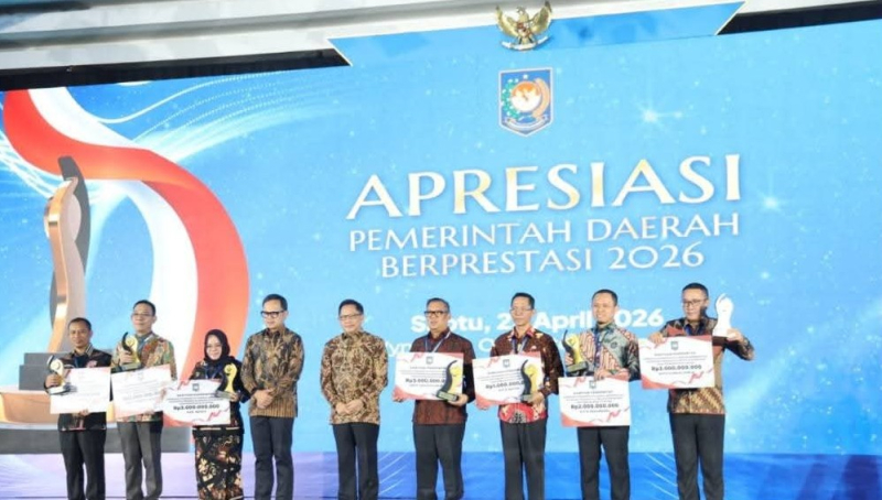 Pemkot Sungai Penuh Raih Penghargaan dan Insentif Rp 3 Miliar, Dinilai Sukses Tekan Kemiskinan dan Stunting