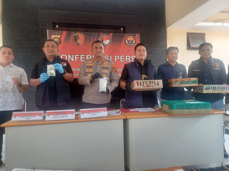 Sabu dan Ekstasi Terungkap di Balik Kasus Penyelundupan Satwa Dilindungi di Muaro Jambi
