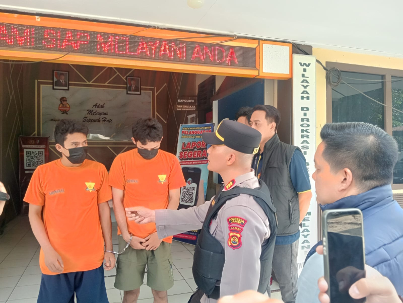Incar Motor Kunci Tertinggal, Dua Pencuri di Jambi Gasak 17 Motor