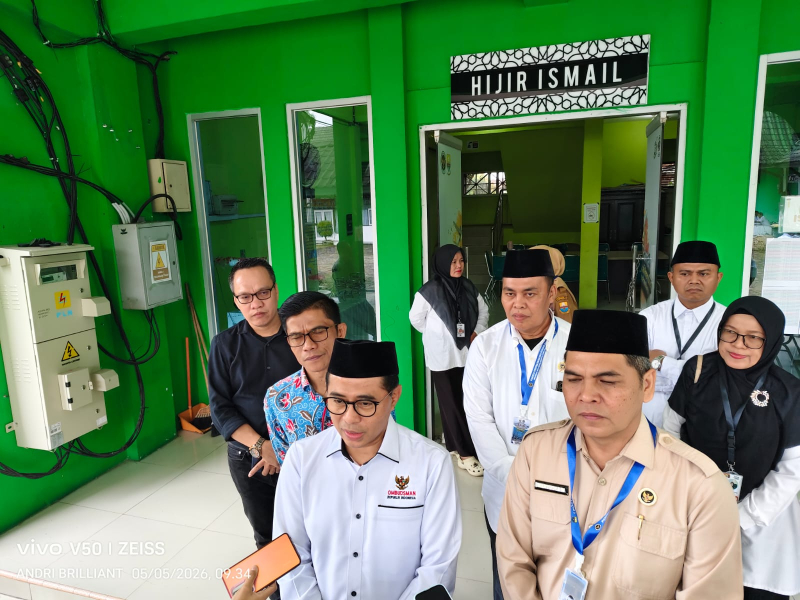 Anggota Ombudsman RI Nuzran Joher Resmi Luncurkan Posko Pengaduan Daring Haji 2026 di Jambi, Perdana di Indonesia